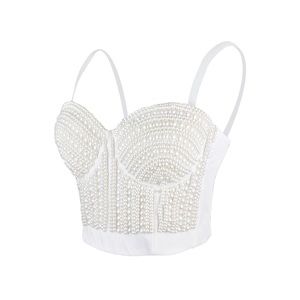 Pearl corset top